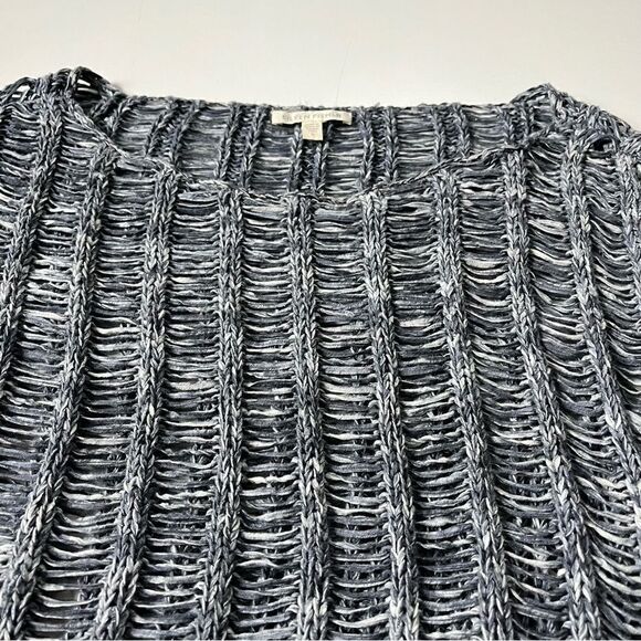 Eileen Fisher Cotton Wonder Ladder Pullover Small - Picture 6 of 7